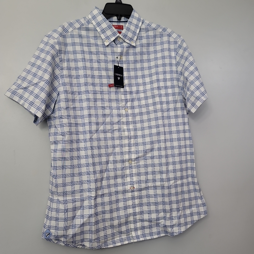 Cremieux Classics slim Fit Short Sleeve Shirt